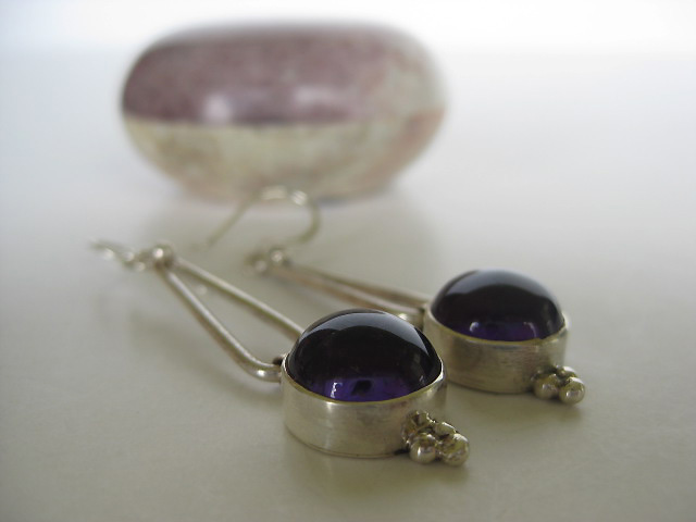 Gemstone sterling silver jewelry